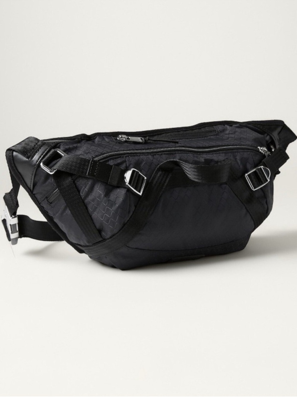Athleta Women’s Black Excursion Large Belt/Crossbody Bag - Picture 5 of 12